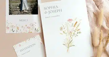 Comment choisir les couleurs et les motifs pour créer un faire-part de mariage chic et romantique