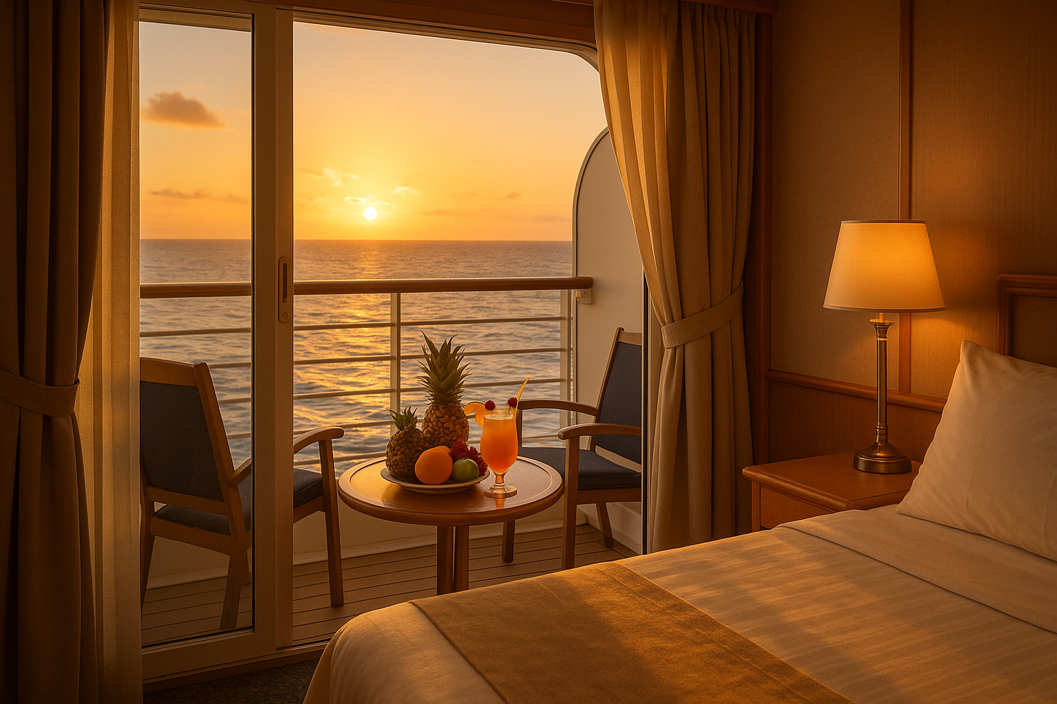 Cabine balcon avec vue sur l