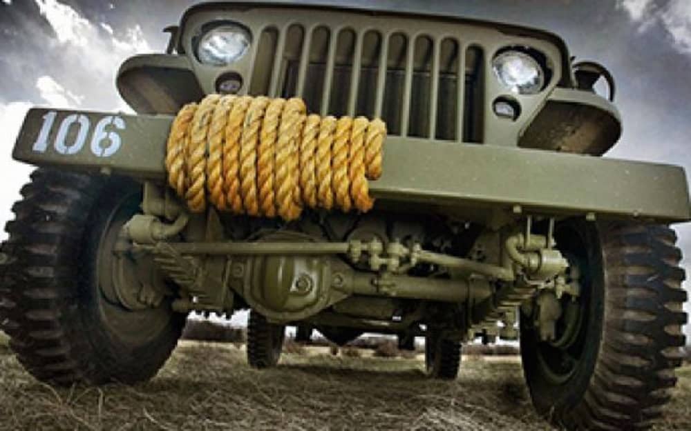 faire le choix des pièces de la jeep militaire