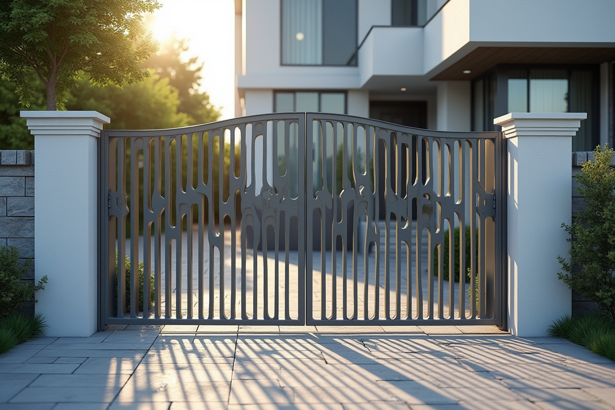 portillon aluminium